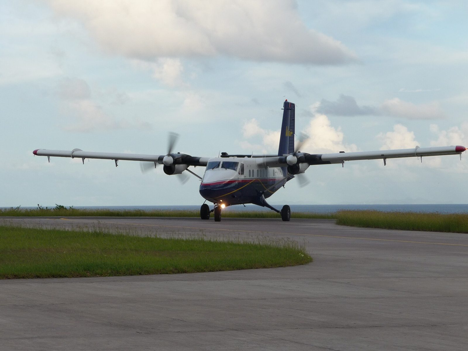 The airport on Saba